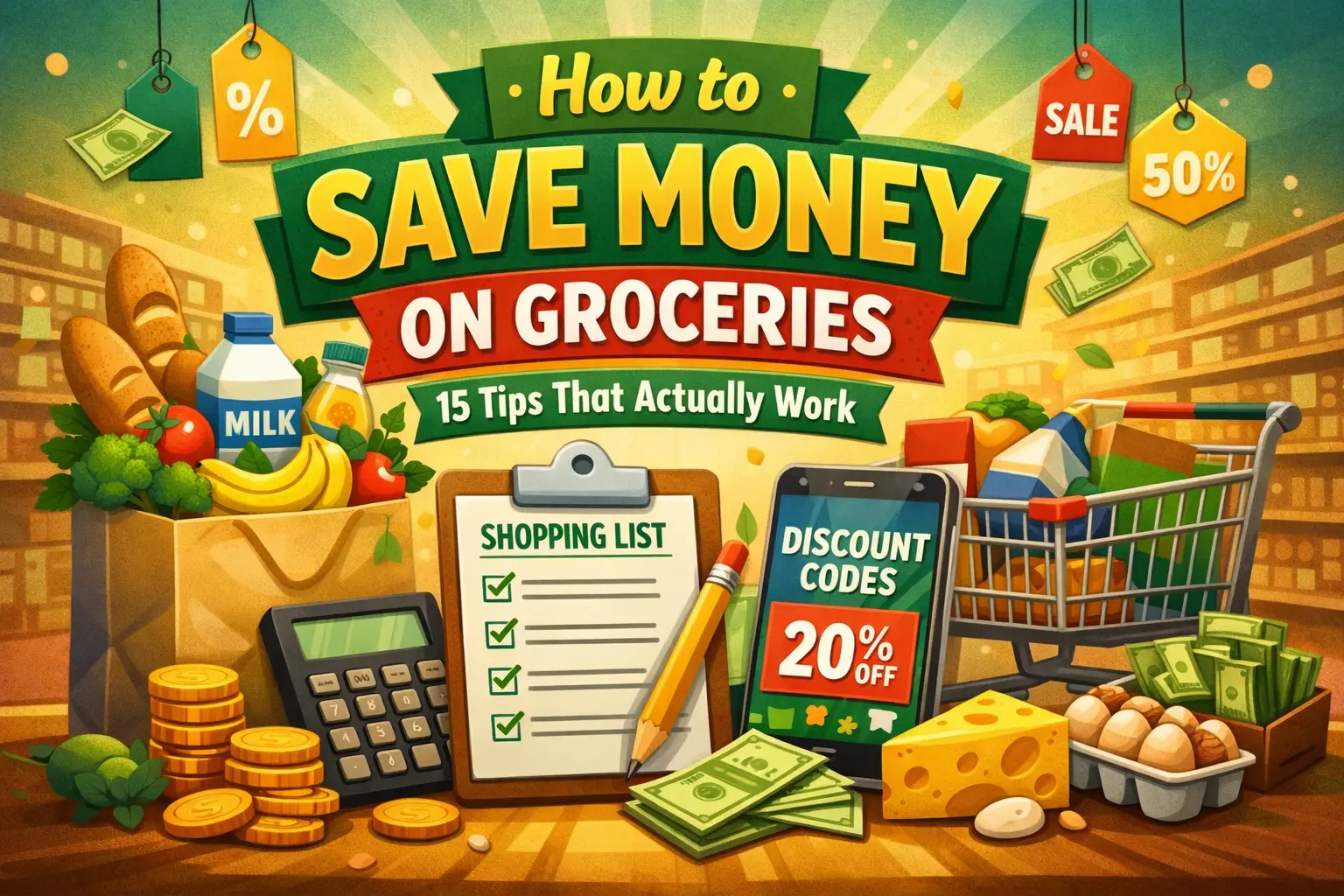 how to save money on groceries