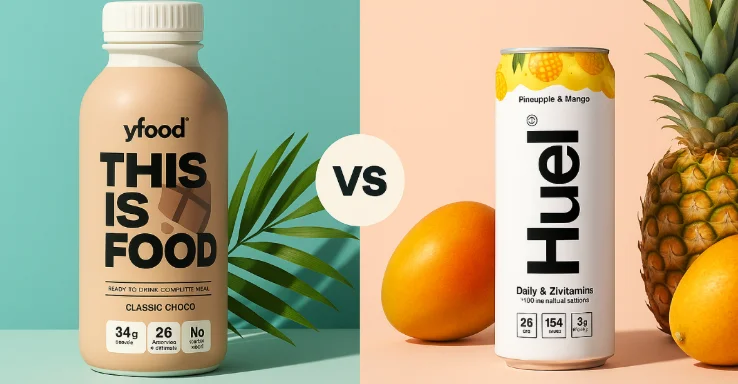 yFood vs Huel UK: The Better Meal Replacement in 2025
