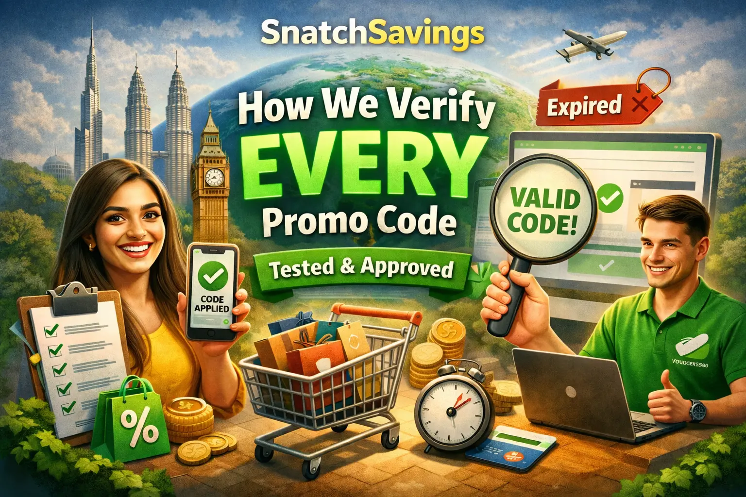How SnatchSavings Verifies Every Promo Code Before You See It