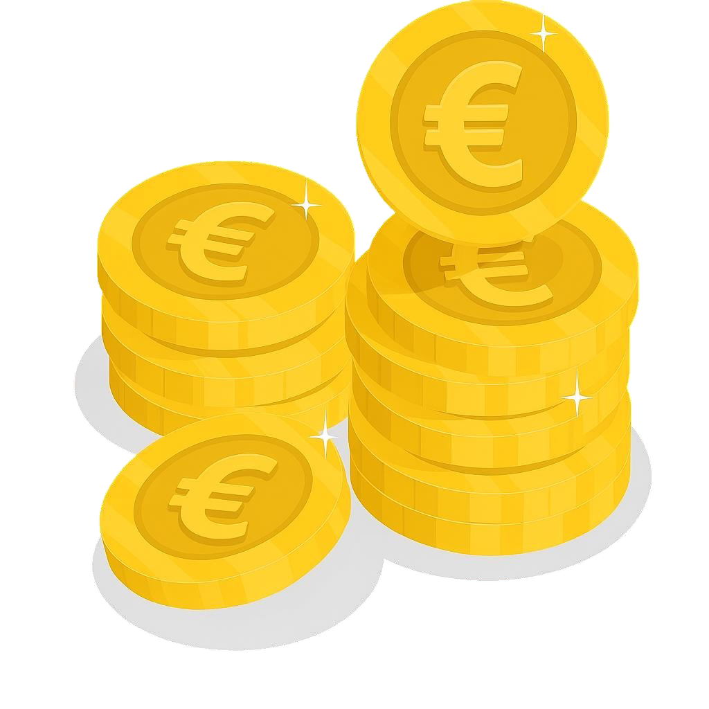 Hero image showing lots of gold coins representing savings and deals