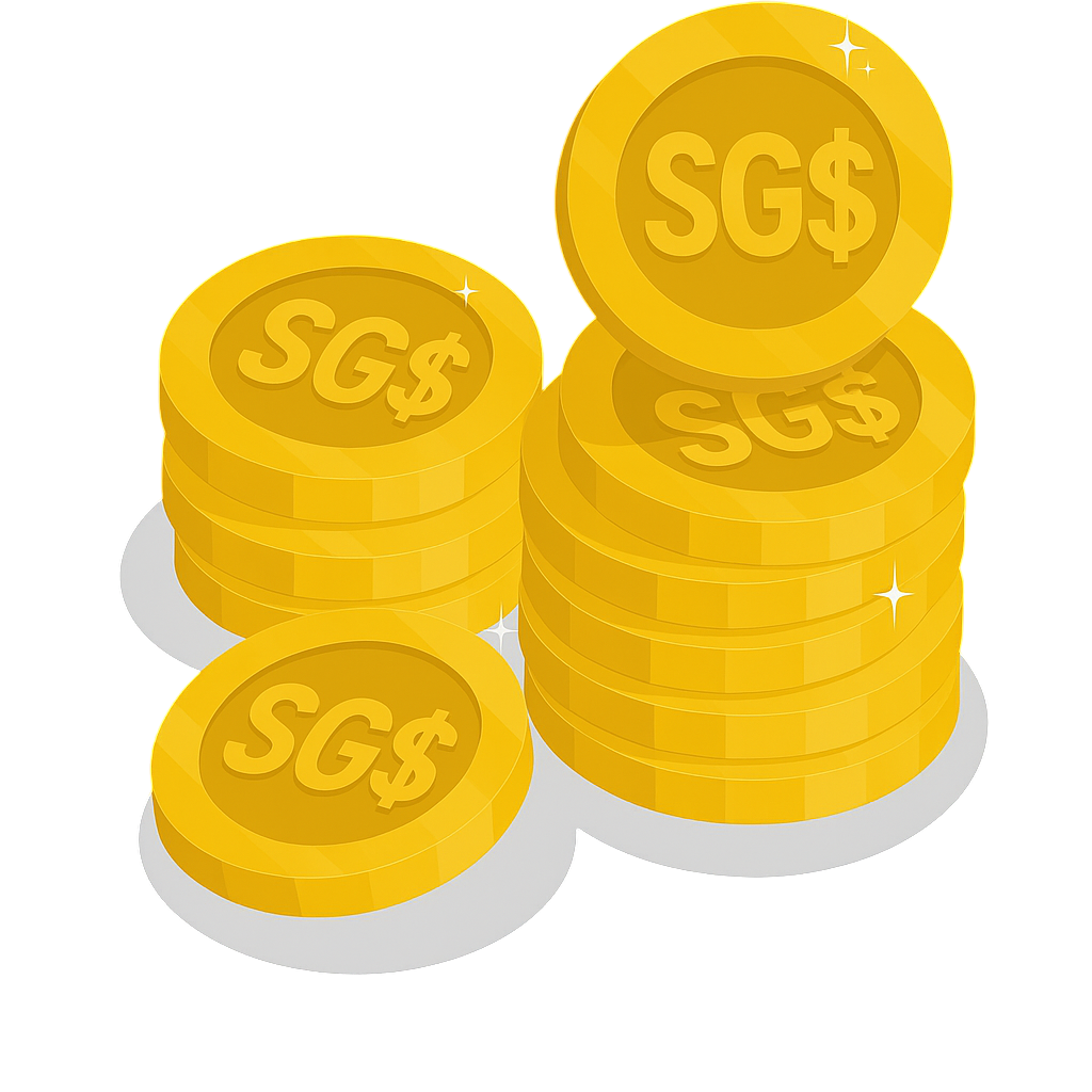 Hero image showing lots of gold coins representing savings and deals